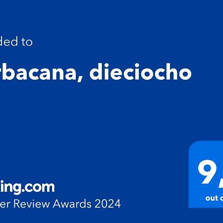 Barbacana, Dieciocho Баеса Екстер'єр фото